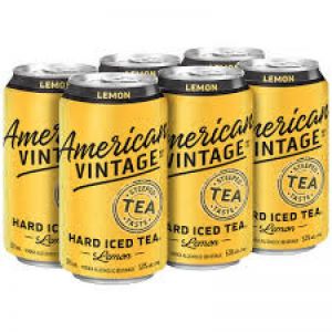 American Vintage Hard Iced Tea Lemon 6pk